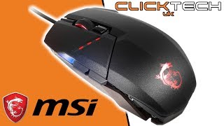 MSi Clutch GM60 Gaming Mouse Review [upl. by Sladen]