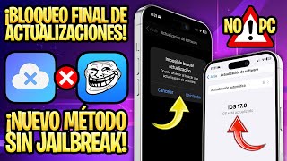 TUTORIAL SIN JAILBREAK ✅ DESACTIVACIÓN DEFINITIVA DE LAS ACTUALIZACIONES DE iOS OTADisabler [upl. by Arabelle]