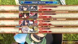 SENRAN KAGURA ESTIVAL VERSUS Mirai gameplay [upl. by Arayk986]