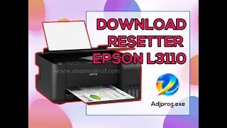 FREE DOWNLOAD RESETTER EPSON L3110  INDONESIA [upl. by Alleras570]