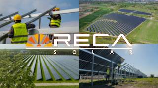 RECA SOLAR  Ihr Partner in Photovoltaik Montage [upl. by Quint378]