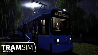 TramSim Munich  Official Trailer  Aerosoft [upl. by Eillat252]