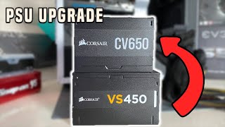 How to Replace a PC Power Supply  PSU Upgrade Guide [upl. by Luther]