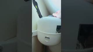 How to re pressurise an unvented cylinder expansion vessel Tribune 150litre cylinder [upl. by Adnaerb]