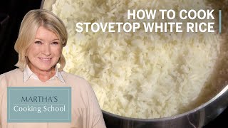 HOW TO MAKE EASY STOVETOP WHITE RICE  THE BEST WAY TO COOK RICE ON STOVE [upl. by Naiviv330]