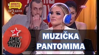 Muzička Pantomima  Anđelo i Teodora vs Sara i Vojke Ami G Show S10 [upl. by Phyllis]