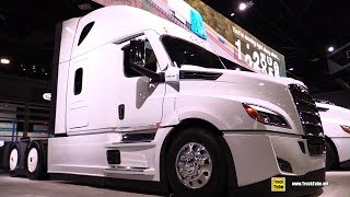 2020 Freightliner Cascadia 72inch Raised Roof Sleeper  Exterior Interior Walkaround [upl. by Santana622]