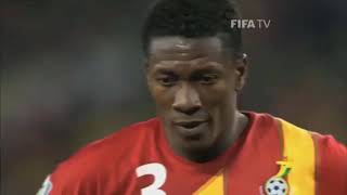 Ghana vs Uruguay world cup 2010  Luis Suarez handball and Asamoah Gyan penalty miss [upl. by Tinor]