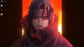 wallpaper engine Naruto  Itachi live wallpaper free download [upl. by Ytsur978]