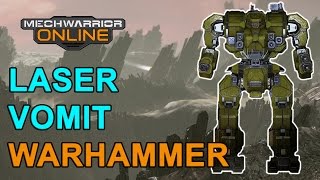 Fire all Lasers Warhammer 6D  Mechwarrior Online  TTB [upl. by Piotr]