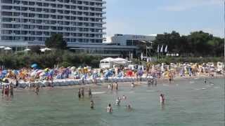 Timmendorfer strand  beach on Baltic Sea HD [upl. by Eriuqs]