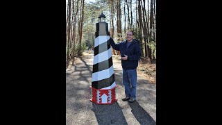 Chesapeakecrafts DIY Lighthouse Plans [upl. by Ardnek]