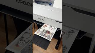 Trying out my new epson sublimation printer sublimation epson transfers smallbusines [upl. by Nivan]