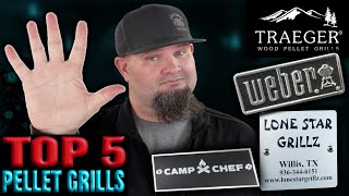 My Top 5 Pellet Grills [upl. by Loesceke]