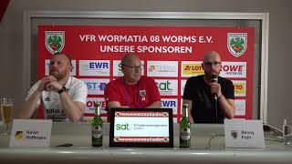 PK Wormatia Worms vs FV Dudenhofen 21 01052024 [upl. by Yzzik]