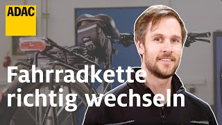 Fahrradkette wechseln So gehts Schritt für Schritt  Einfach Selber Machen  ADAC [upl. by Ethan]