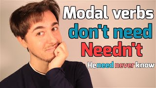 Diferencia DONT NEED TO  NEEDNT  NEEDNT HAVE  PARTICIPLE  Verbos modales Gramática Inglés [upl. by Arrait]