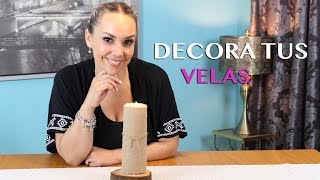 Como Arreglar tus Velas How to fix your candles [upl. by Jehias]