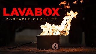 The Original Ammo Can Firepit  Lavabox Portable Campfire [upl. by Elletnahc367]