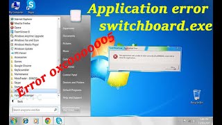 How problem switchboardexe error  cara mengatasi switchboardexe error 0xc0000005 [upl. by Michal524]