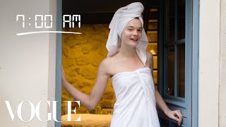 How Top Model Lulu Tenney Gets Runway Ready  Diary of a Model  Vogue [upl. by Currie255]