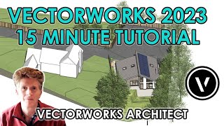 Vectorworks Architect 2023 Tutorials Presenting Projects III 4K [upl. by Enyehc]