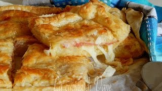 sfogliata salame patate e scamorza youtube [upl. by Drahsir]