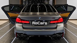 2021 BMW M5 Competition  Sound Exterior and Interior in detail [upl. by Arratal]