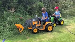 TRACTORS FOR KIDS  JOHN DEERE TRACTOR VIDEOS FOR CHILDREN [upl. by Aholla]