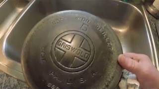 STOP  DONT BUY PLATED CAST IRON SKILLETS  MUST WATCH  LYE BATH SET UP TOO [upl. by Samy]