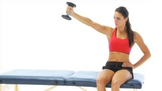 Shoulder exercise  Abduction in scapular plane [upl. by Theodore204]