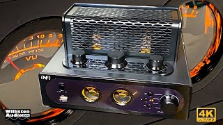 Amazon Retro Styled Hybrid Tube Amplifier with VU Meters Infi IFAD05 Amp Dyno Test [upl. by Anrol]