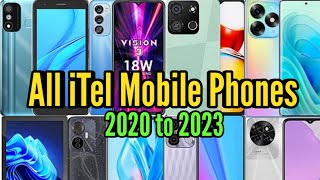 iTel Smartphone Evolution 2020 to 2023 [upl. by Zetra]