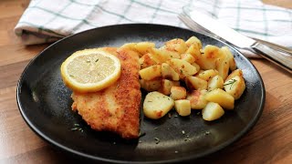 Seelachsfilet  panieren und zubereiten [upl. by Mohandis]