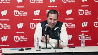 Luke Fickell PostGame Media Conference  Wisconsin Football at Minnesota  Nov 25 2023 [upl. by Edna]