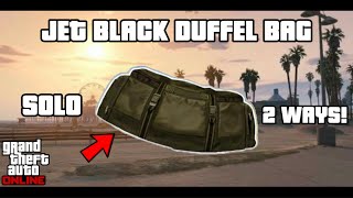 AFTER UPDATE How To Get The Black Duffel Bag In GTA 5 online 168 [upl. by Bland]