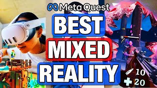 Meta Quest 3 Mixed Reality Games You NEED To Play [upl. by Cline]