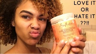 I HATE SHEA MOISTURE CURL ENHANCING SMOOTHIE [upl. by Hescock]