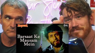 Barsaat Ke Mausam Mein  Naajayaz  Naseeruddin Shah  Kumar Sanu  Roop Kumar Rathod REACTION [upl. by Henderson632]