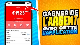 LA MEILLEUR APPLICATION POUR GAGNER DE LARGENT EN 2024 IOS amp ANDROID [upl. by Gertruda]