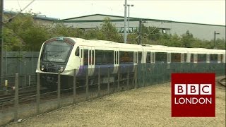 A look at the new Crossrail trains – BBC London News [upl. by Cristobal5]