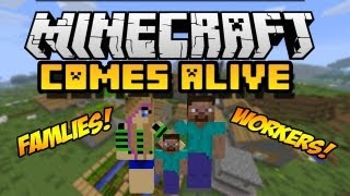 Minecraft Comes Alive Mod 1710172164162 Install Guide Included [upl. by Ehcor409]