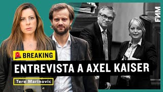 Tere Marinovic Entrevista a Axel Kaiser [upl. by Auliffe]