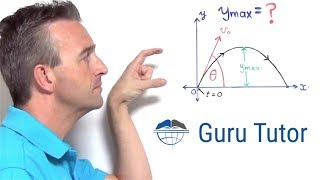 Projectile Motion Maximum Height Formula Derivation [upl. by Angy558]