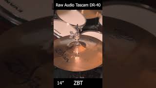 Budget HiHat Comparison Meinl vs Zildjian drums music cymbals [upl. by Teak77]