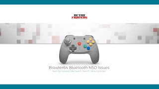 Retro Fighters Brawler64 BT NSO gamepad issues [upl. by Eliga773]