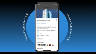 SameTeam Signups events activities groups tasks app free calendar team [upl. by Esilahc275]