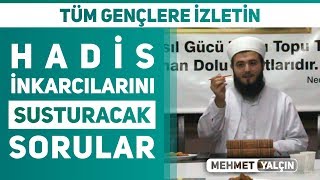 Hadis İnkarcilarına NASIL Cevap Verilir ᴴᴰ  Mehmet Yalçın Hoca [upl. by Enneillij56]