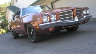 1972 Pontiac LeMans Sport  Test drive [upl. by Wehtta208]