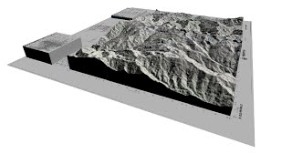 Visualizar una carta topográfica en 3D con QGIS 3 [upl. by Trici880]